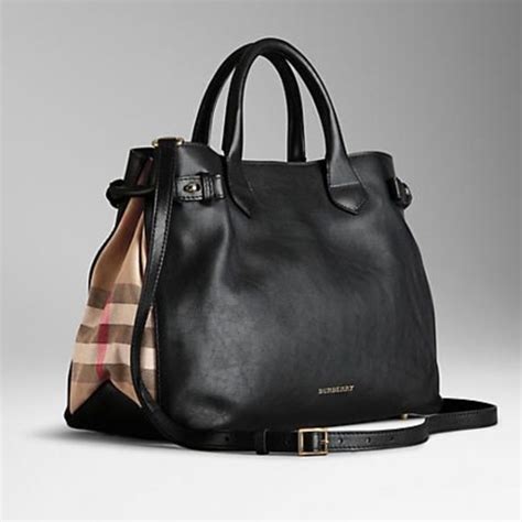 burberry leather bag black|Burberry shoulder bags on sale.